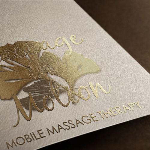 Massage in Motion Logo Design