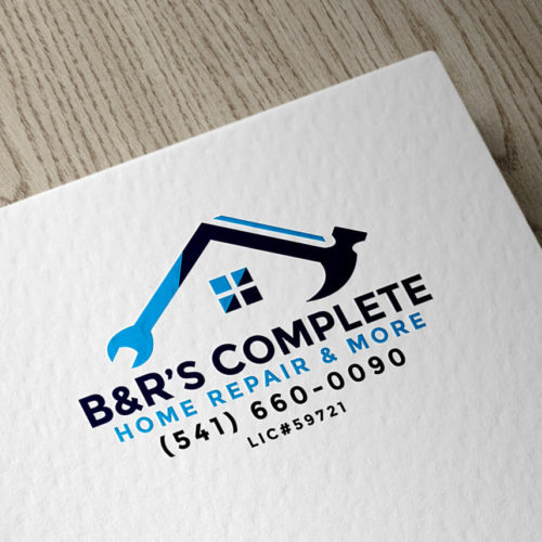 B&R's Complete Home Repair & More Logo Design