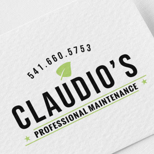 Claudio's Professional Maintenance Logo Design