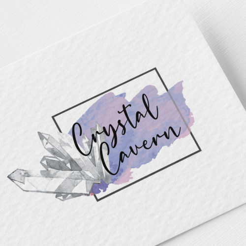 Crystal Cavern Logo Design