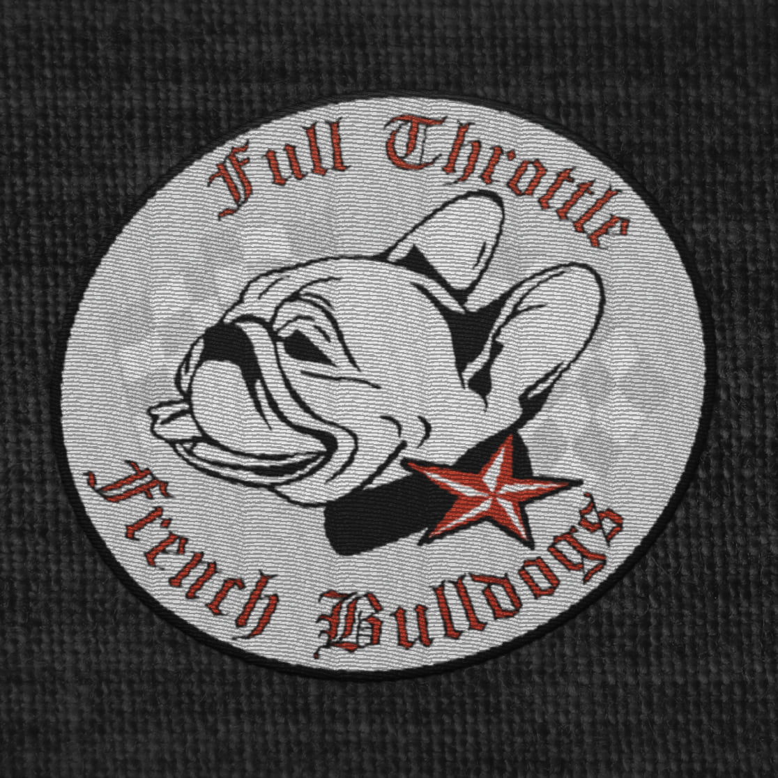 Full Throttle French Bulldogs Logo Design