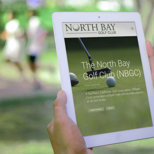 North Bay Golf Club Website Design