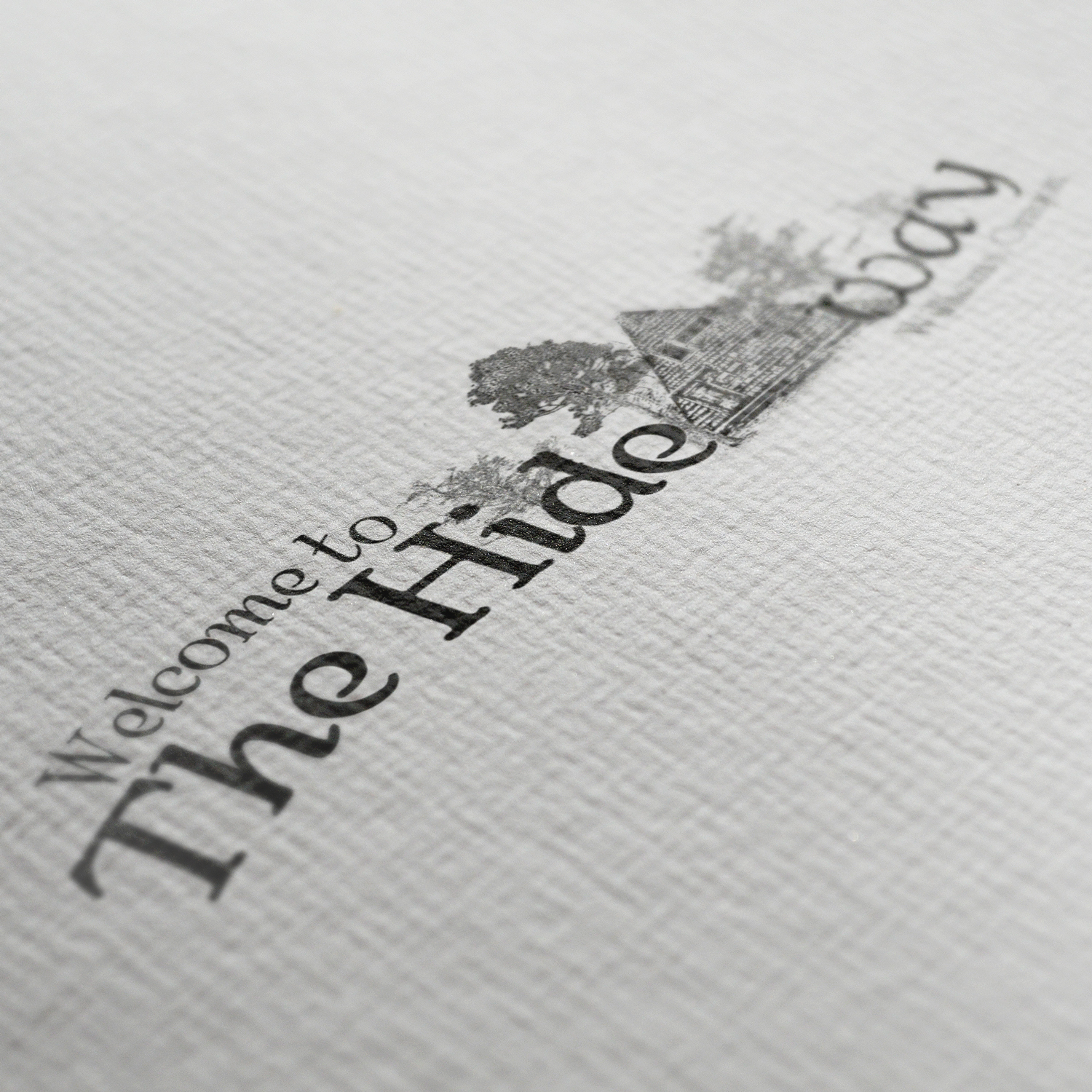 The HideAway - Williams Oregon - Logo Design