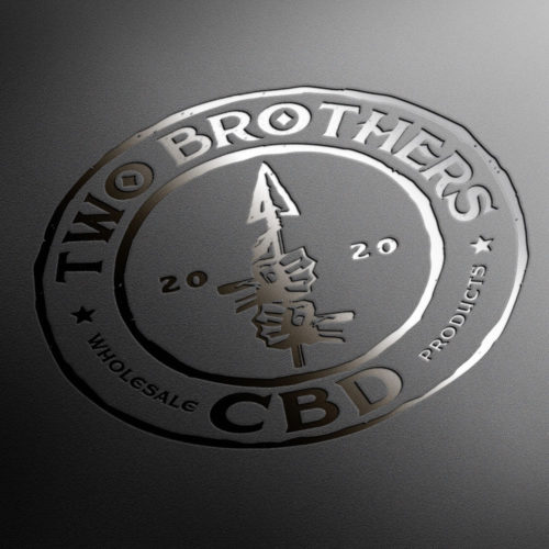 Two Brothers CBD Logo Design